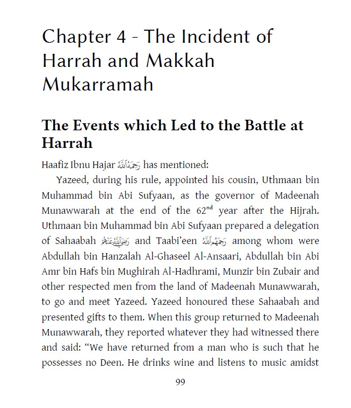 The Incident of KARBALA and the Events that Followed