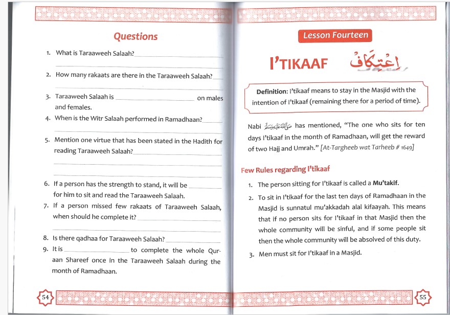 Talimul Fiqh Series (Grade 1 to  7)