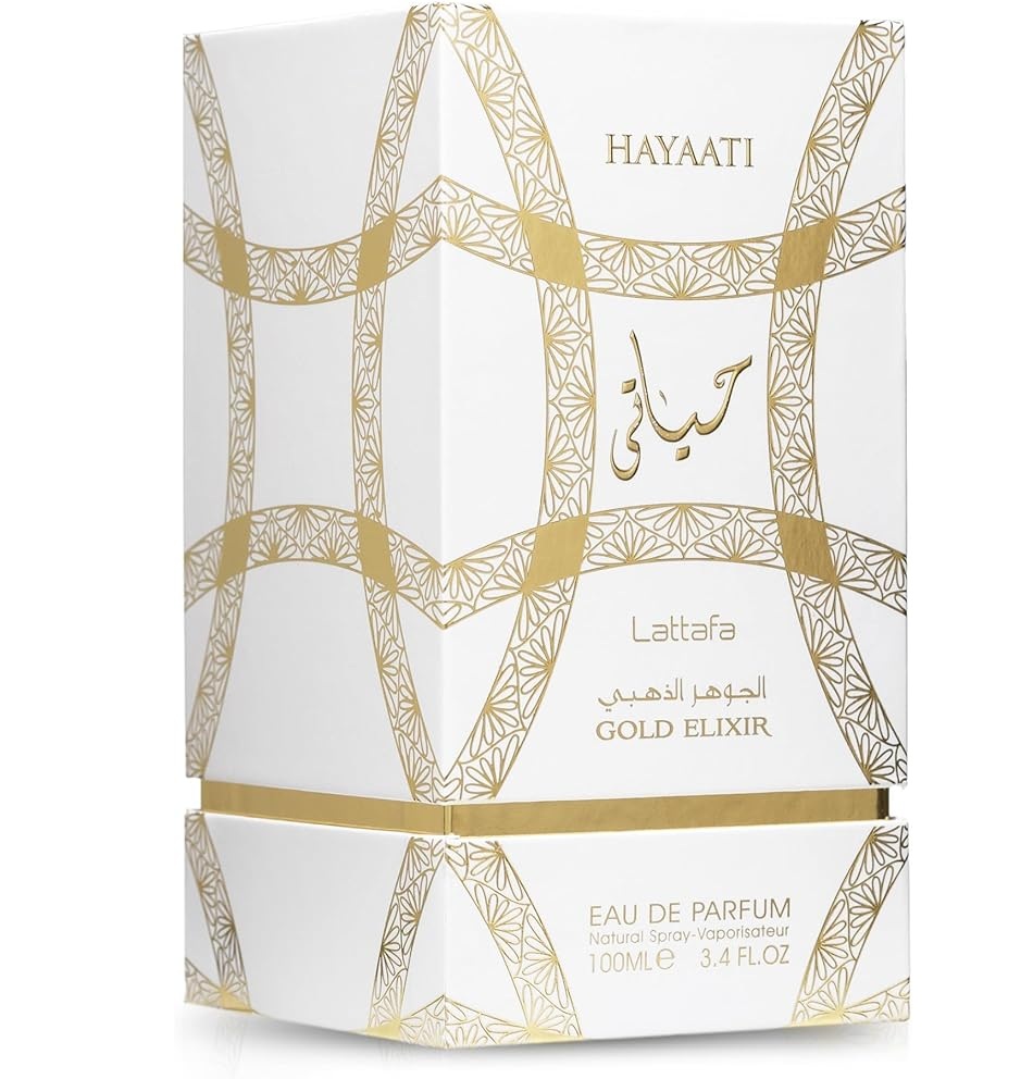 Lattafa Hayaati Gold Elixir 100ml EDP 100% Genuine from UAE