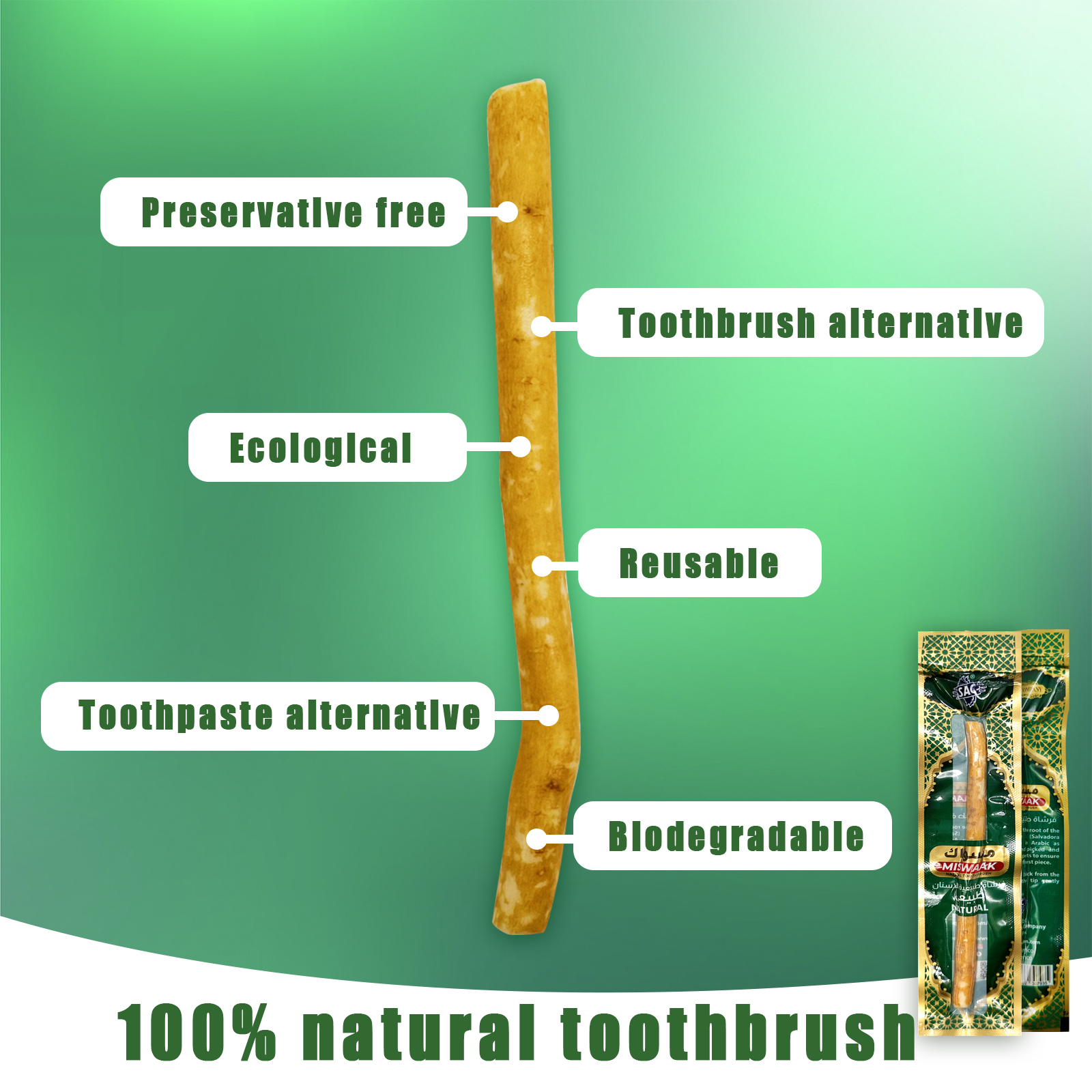Miswak Mint flavour